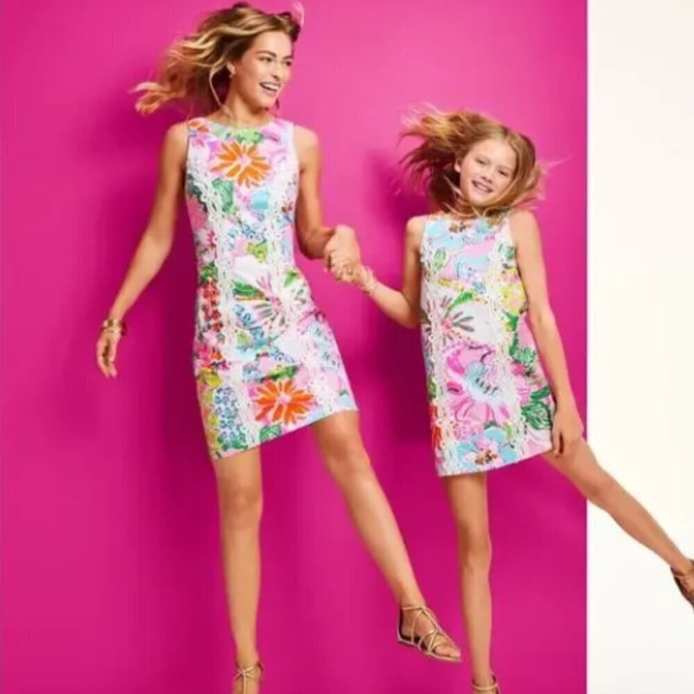 LILLY PULITZER for Target Nosie Posey Shift Dress NWT Med & large (10/12) & XL